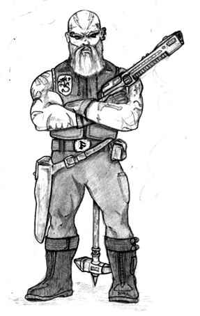 La soirée des guerriers...